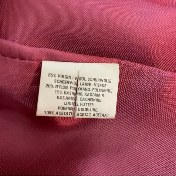 Pink women pea coat. Parisien Brand (( Un Jour ailleurs )) - Picture 2 of 4